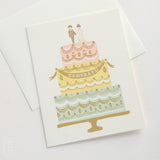 Rifle Paper Co CONGRATS WEDDING CAKE CARD