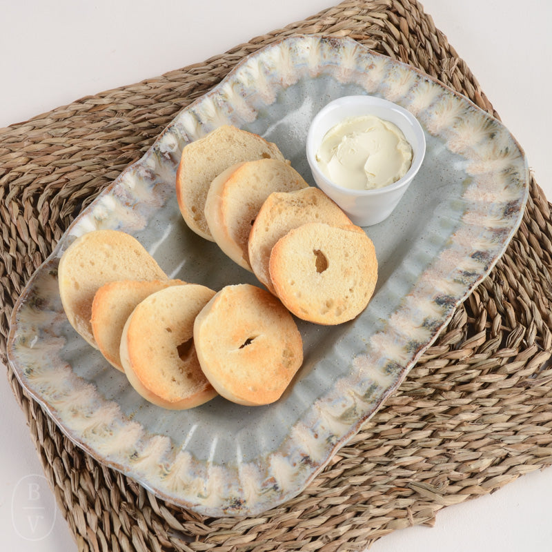 Etta B Pottery CRIMPED EDGE RECTANGLE PLATTER