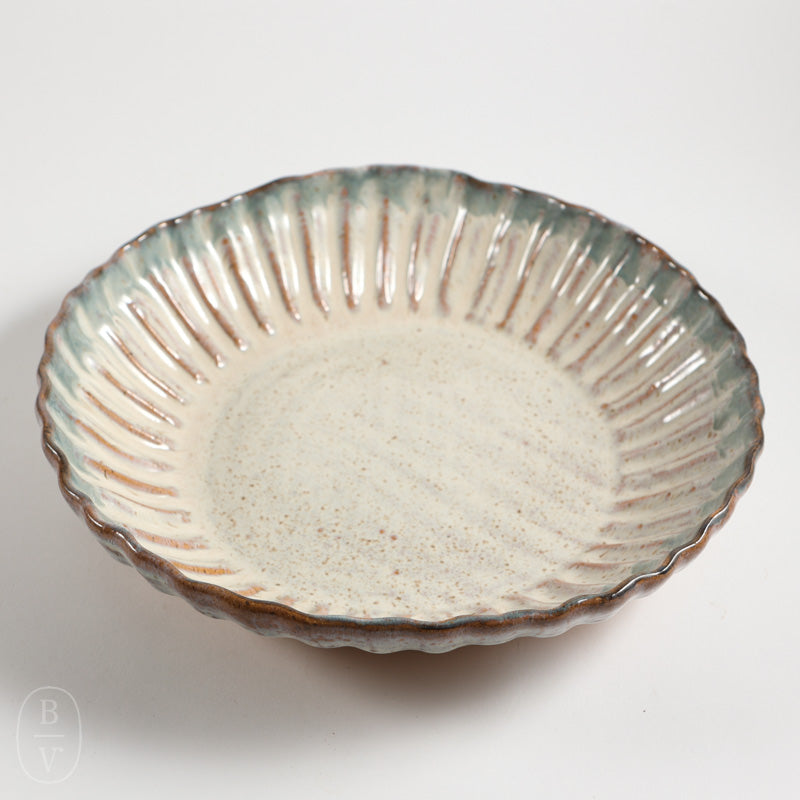 Etta B Pottery CRIMPED SERVING BOWL