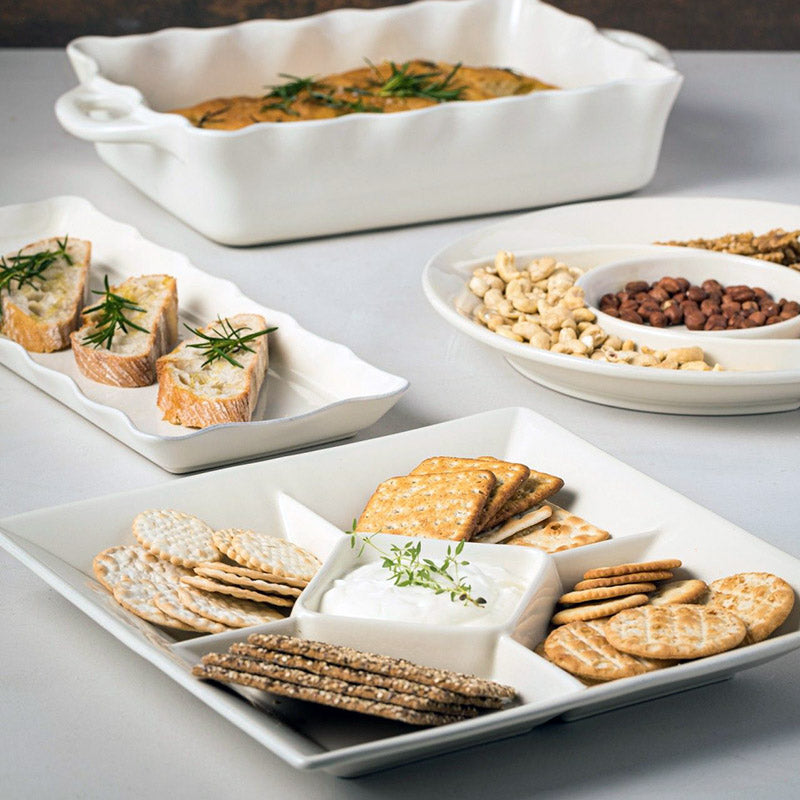 Casafina by Costa Nova SQUARE APPETIZER TRAY