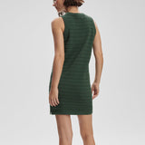 Varley MINDY CONTRAST STITCH KNIT DRESS