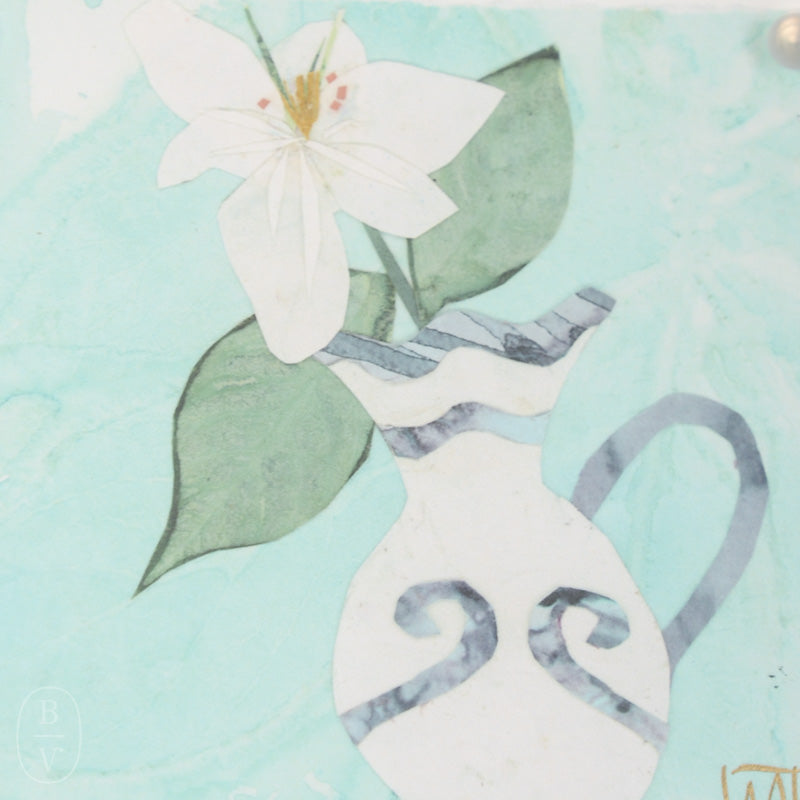 Meghean Warner ACRYLIC FRAMED LILY PRINT