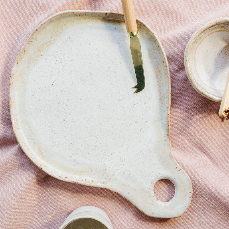 Etta B Pottery CHEESE BOARD