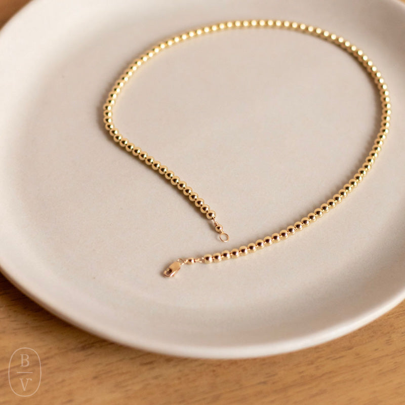 eNewton Design CLASSIC BEAD CHOKER NECKLACE