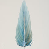 By Lacey LARGE FRAMED FLOATED FEATHER PAINTING SERIES 13 NO 4