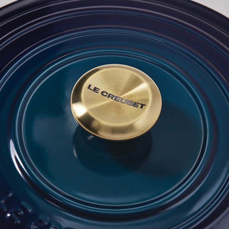 Le Creuset SIGNATURE LIGHT GOLD KNOB
