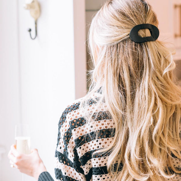 Flat Round Hair Clip By Teleties Bella Vita Gifts & Interiors