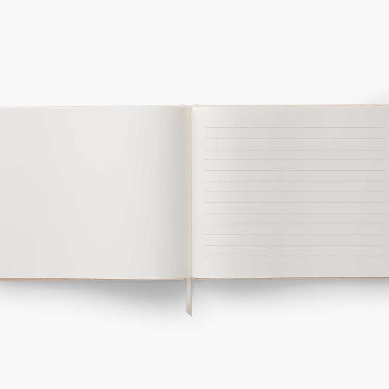Rifle Paper Co WILDWOOD EMBROIDERED FABRIC GUEST BOOK