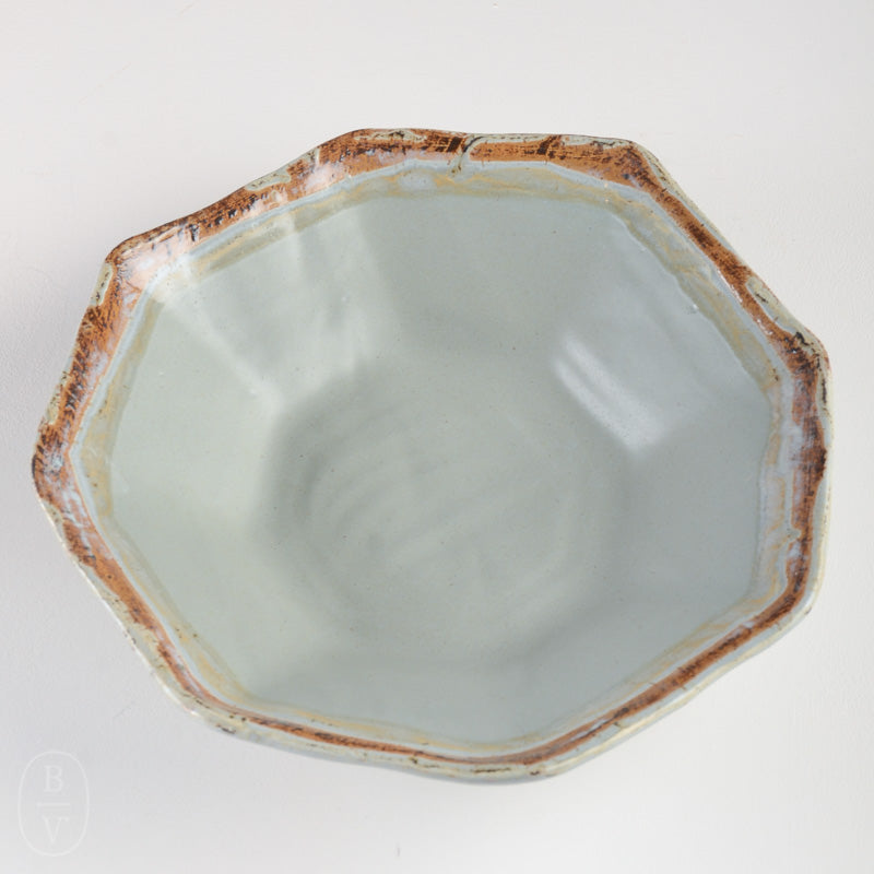 Etta B Pottery OCTAGONAL BOWL