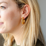 Julie Vos HAVANA HOOP EARRINGS
