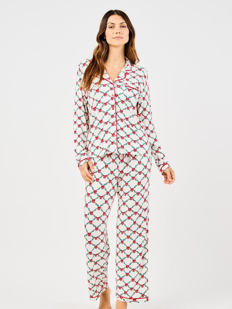 Mary Square CHARLOTTE PAJAMA SET Lattice Garland