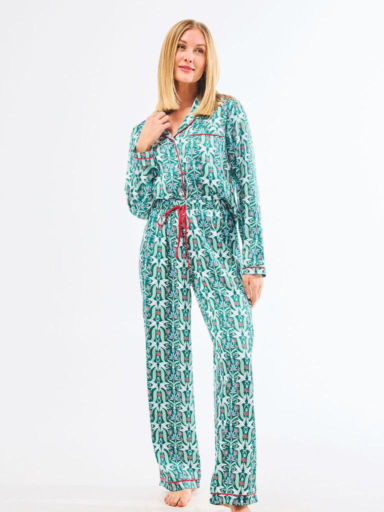 Mary Square CHARLOTTE PAJAMA SET Gossamer Wings (Satin)