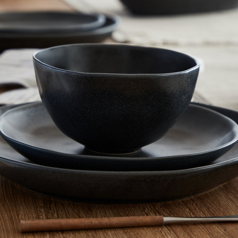 Casafina by Costa Nova LIVIA SOUP/CEREAL BOWL Matte_Black