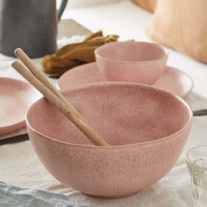 Casafina by Costa Nova LIVIA SERVING BOWL Mauve Rose 11