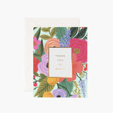 Rifle Paper Co GARDEN PARTY THANK YOU CARD
