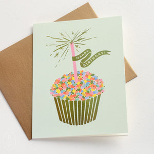 Rifle Paper Co CUPCAKE BIRTHDAY CARD