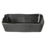 Casafina by Costa Nova LIVIA RECTANGLE BAKER Matte Black 12
