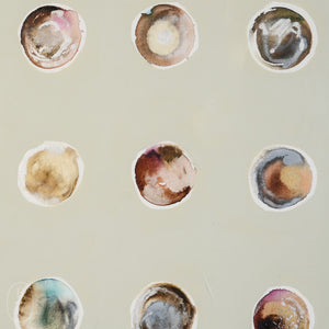 By Lacey EXPECTATION BUBBLES FRAMED FLOATED PAINTING - SERIES 5 NO 2