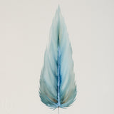 By Lacey LARGE FRAMED FLOATED FEATHER PAINTING SERIES 13 NO 6