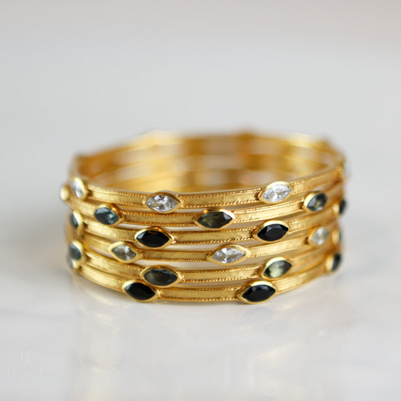 Julie Vos MONACO BANGLE BRACELET