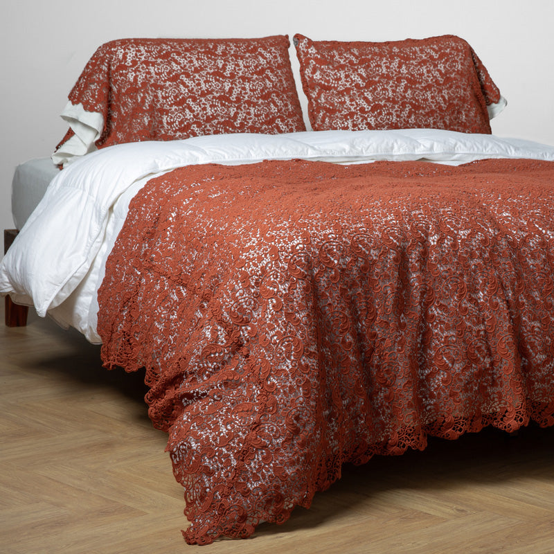 Bella Notte Linens ALLORA BED SCARF Autumn