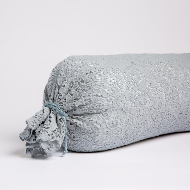 Bella Notte Linens ALLORA THROW PILLOW COVER Cloud 9x39