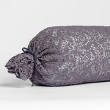 Bella Notte Linens ALLORA THROW PILLOW COVER French Lavender 9x39