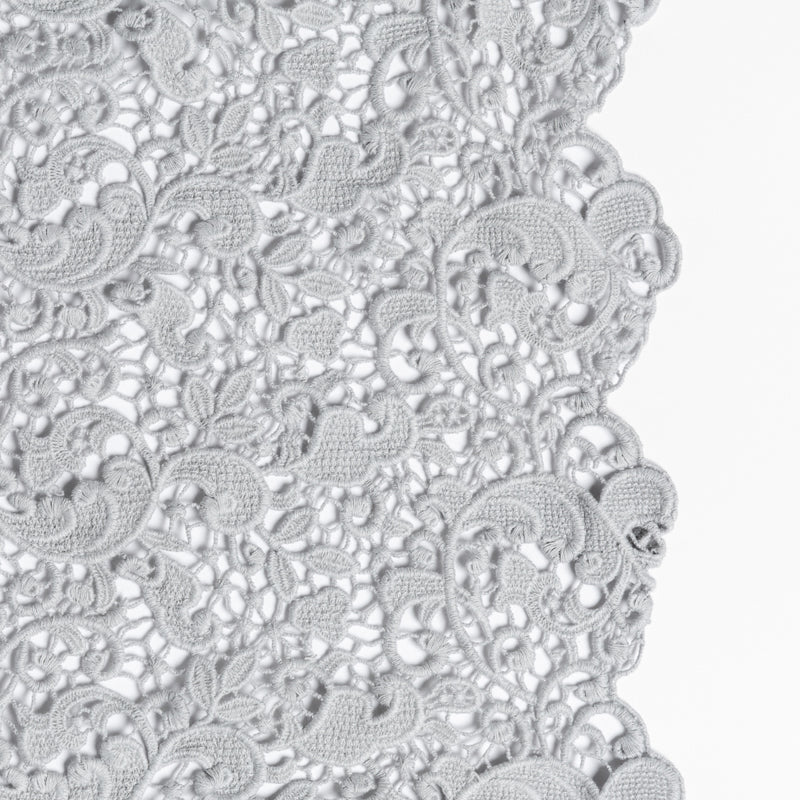 Bella Notte Linens ALLORA BED SKIRT Cloud