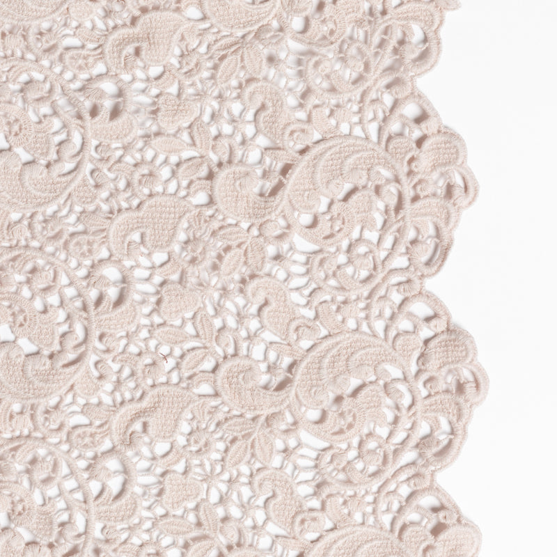 Bella Notte Linens ALLORA BED SKIRT Pearl