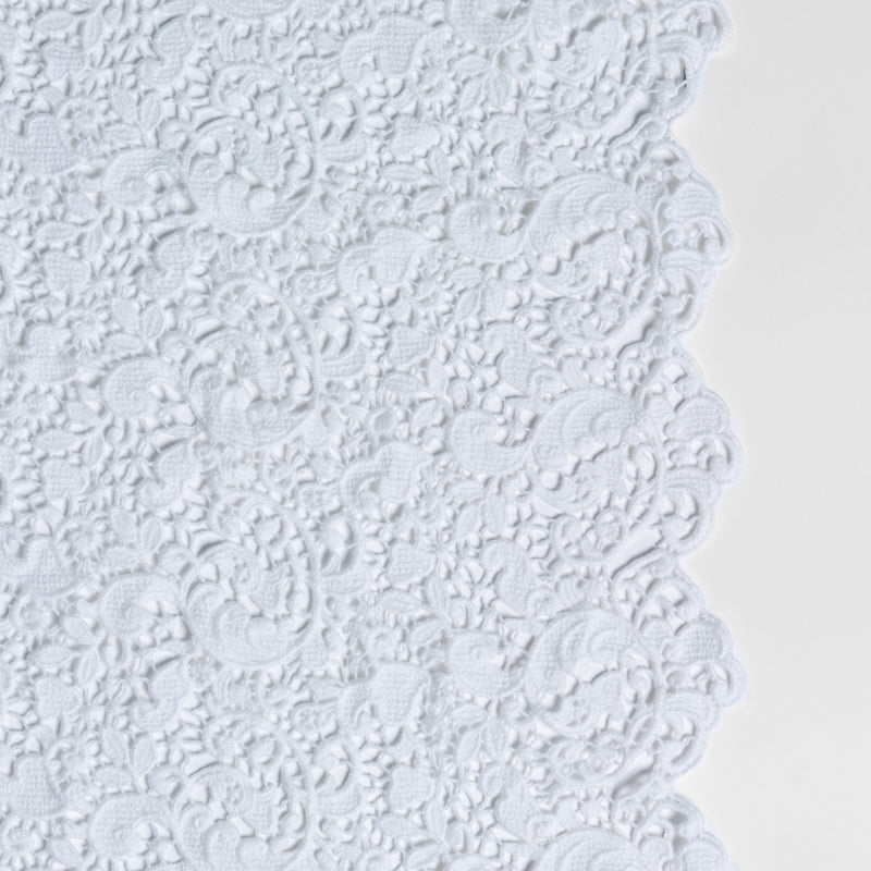 Bella Notte Linens ALLORA BED SKIRT White