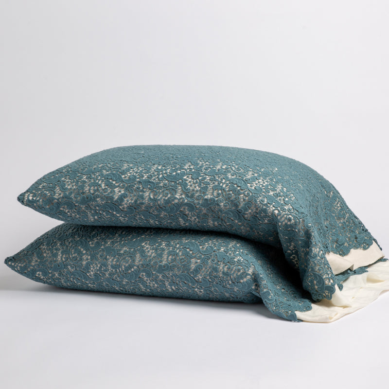 Bella Notte Linens ALLORA PILLOWCASE COVER Cenote
