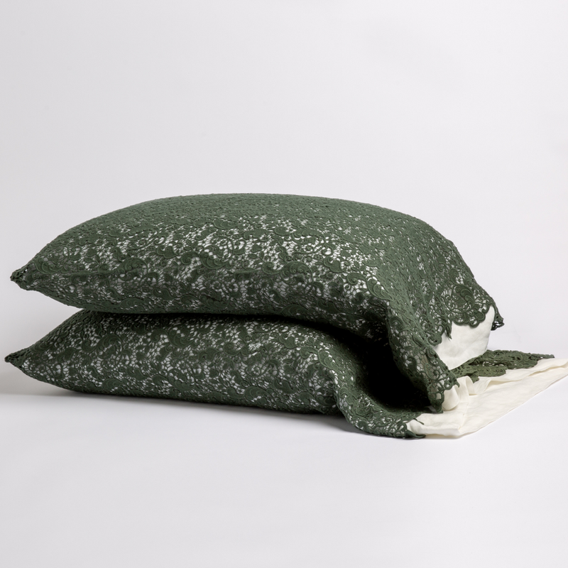 Bella Notte Linens ALLORA PILLOWCASE COVER Juniper