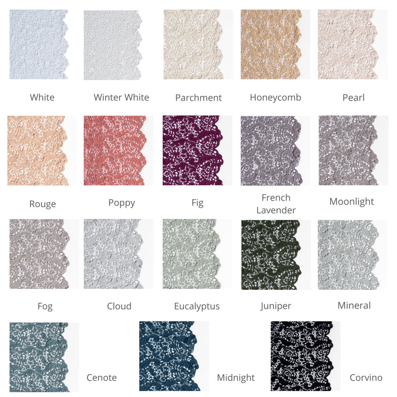 Bella Notte Linens ALLORA BED SCARF