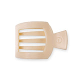 Teleties FLAT SQUARE CLIP Almond Beige