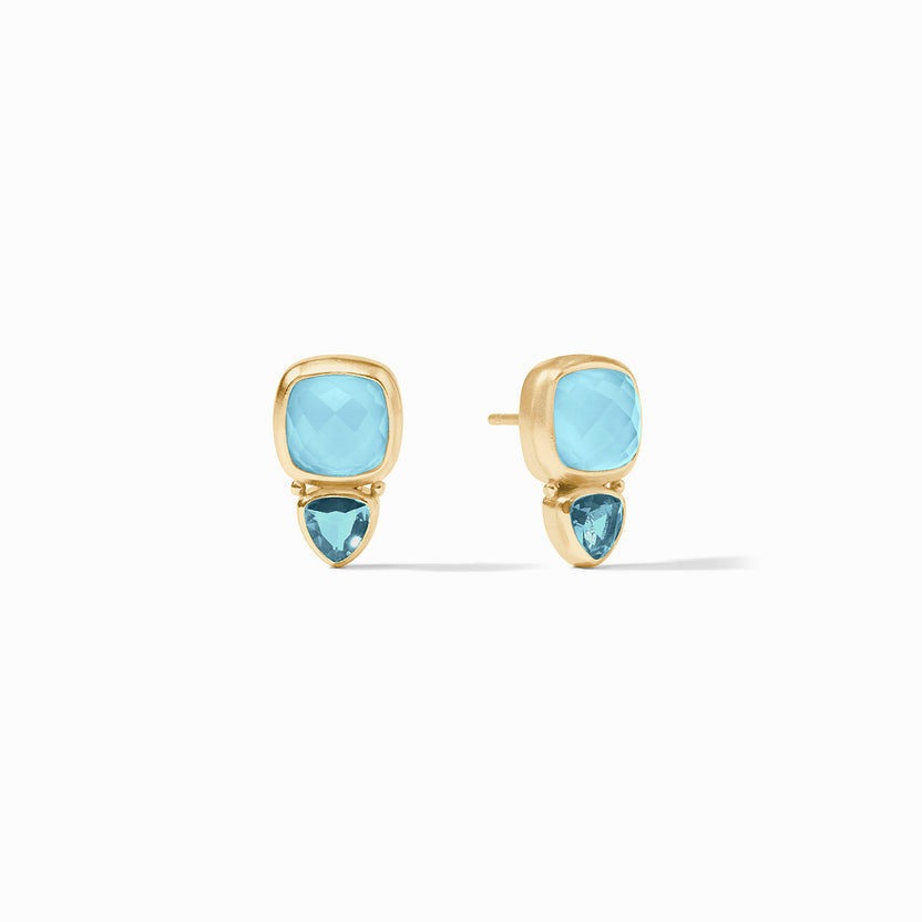 Julie Vos AQUITAINE DUO STUD EARRINGS