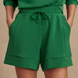 Varley ATRIUM HIGH RISE SHORT 4.5 Verdant Green