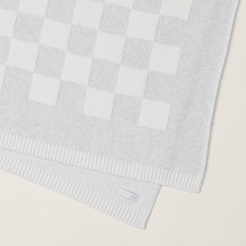 Barefoot Dreams COZYCHIC COTTON CHECKERED THROW BLANKET
