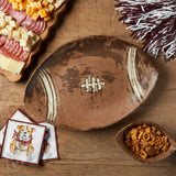Etta B Pottery 2025 FOOTBALL PLATTER