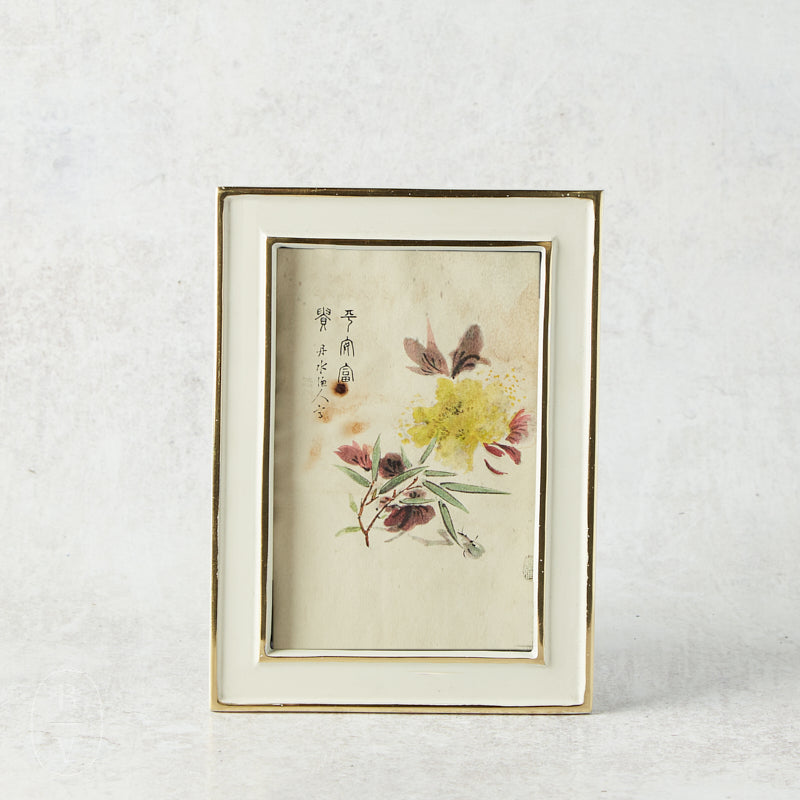 Beatriz Ball ENCANTO JASON FRAME Cream 4x6 Thin