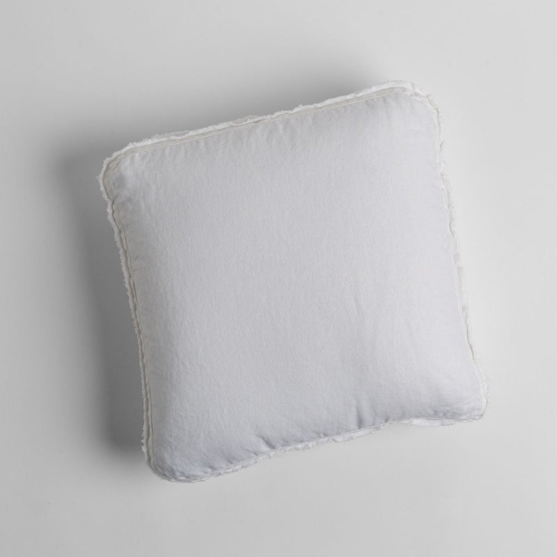 Bella Notte Linens AUSTIN PILLOW White 18x18
