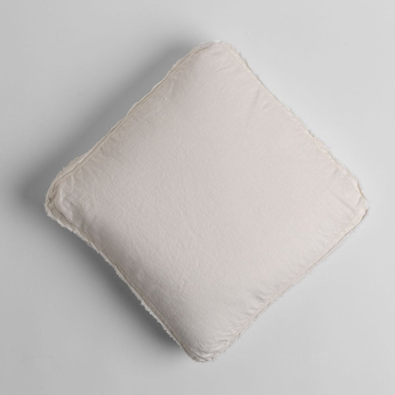 Bella Notte Linens AUSTIN PILLOW Winter White 18x18