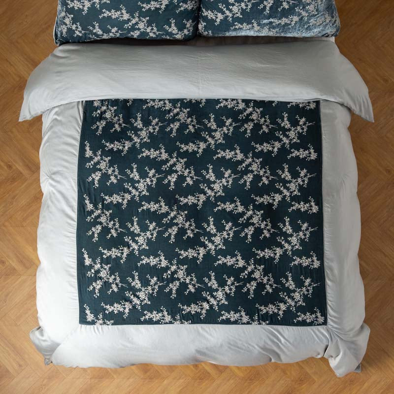 Bella Notte Linens LYNETTE LUXE DUVET COVER Mineral