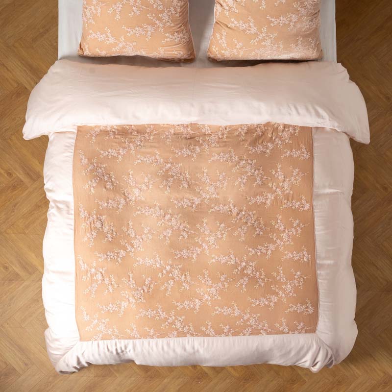Bella Notte Linens LYNETTE LUXE DUVET COVER Pearl