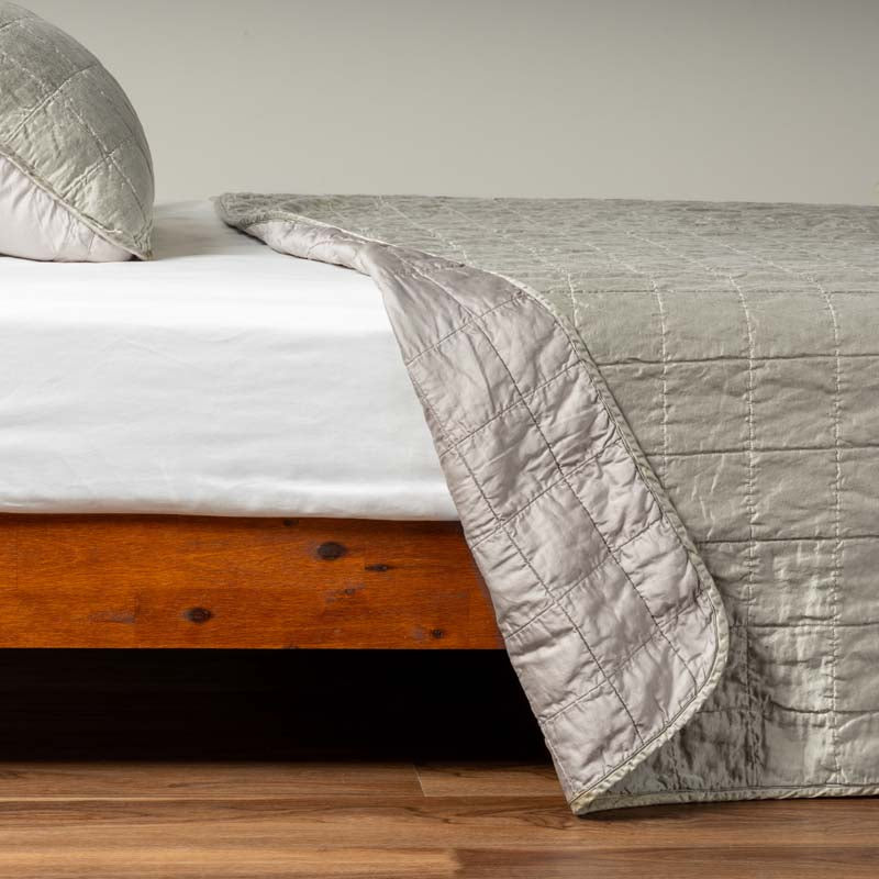 Bella Notte Linens SEL COVERLET Fog