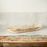 Blue Ocean Traders ONYX BOWL Black Lapis Long Medium