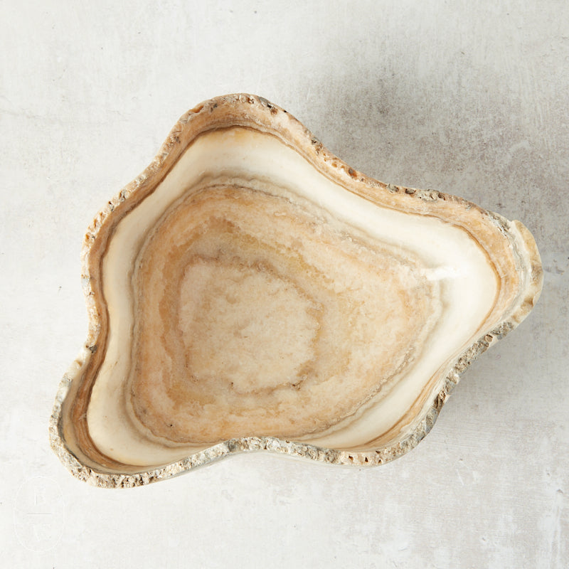 Blue Ocean Traders ONYX BOWL Black Lapis Small