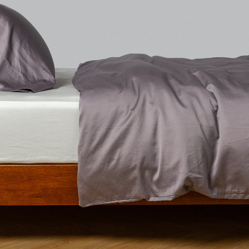 Bella Notte Linens BRIA DUVET COVER French Lavender