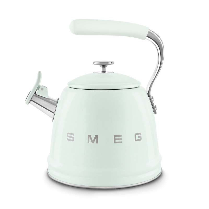 SMEG WHISTLING KETTLE Pastel Green