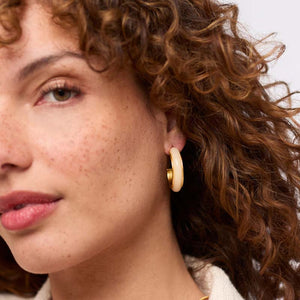 Julie Vos CARNABY HOOP EARRINGS