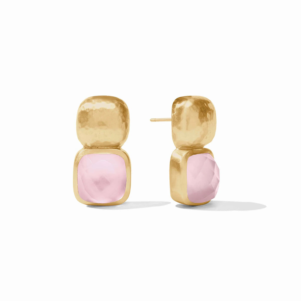 Julie Vos CATALINA EARRINGS Iridescent Rose